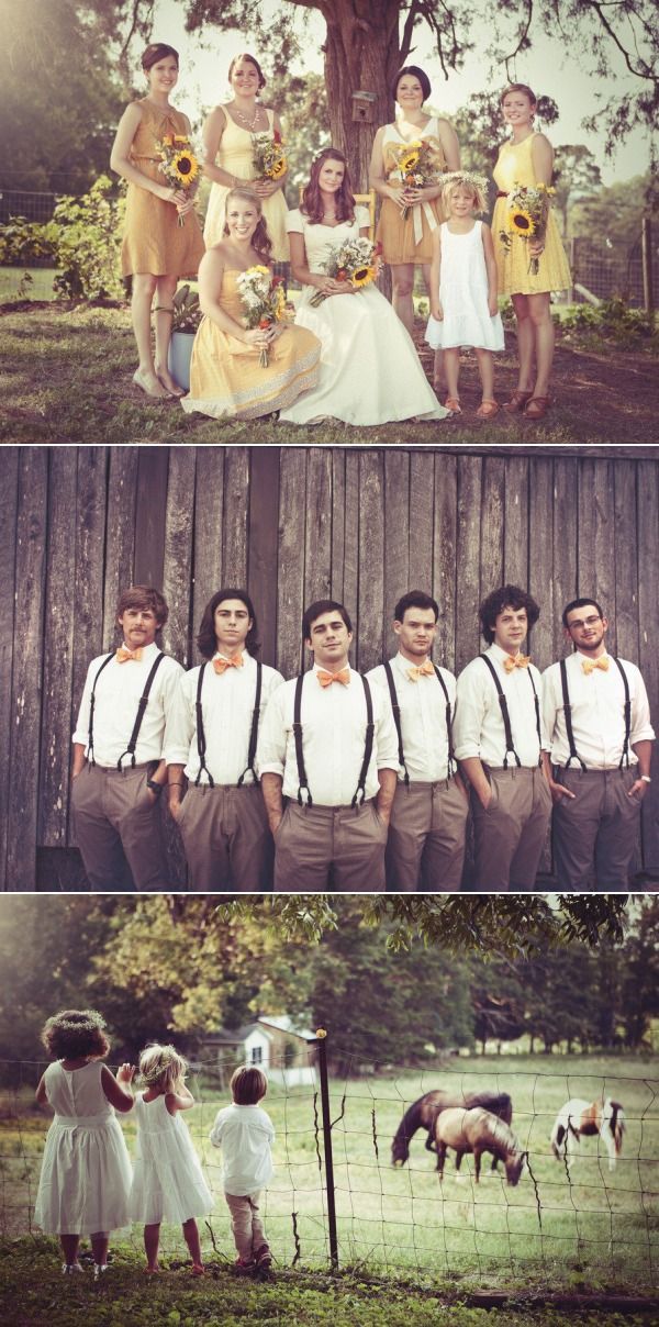 love the groomsman outfits.