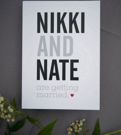 modern invitations #wedding #invitation #grey #gray