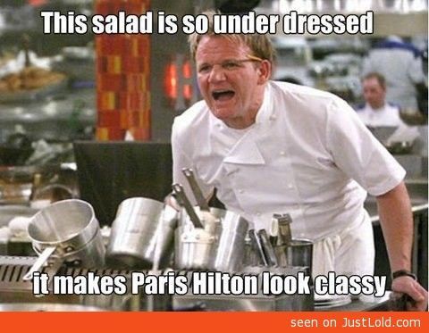 this salad; Gordon Ramsey