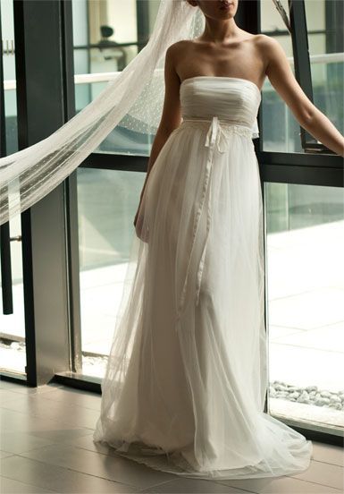 I love the dress!  I would add straps though