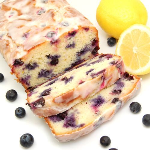 Lemon-Blueberry Yogurt Loaf.