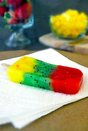 Real fruit popsicle |Refreshing and healthy, just in time for summer!