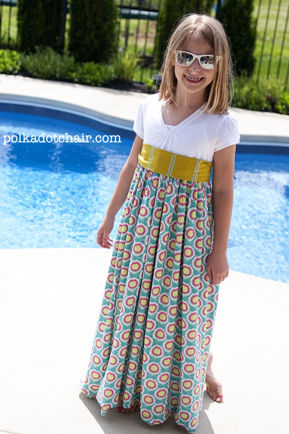 T-Shirt Maxi Dress. So adorable!