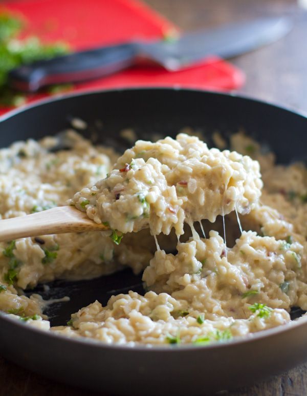 creamy cauliflower garlic rice