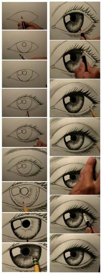 How to draw: Eye draw-draw-draw