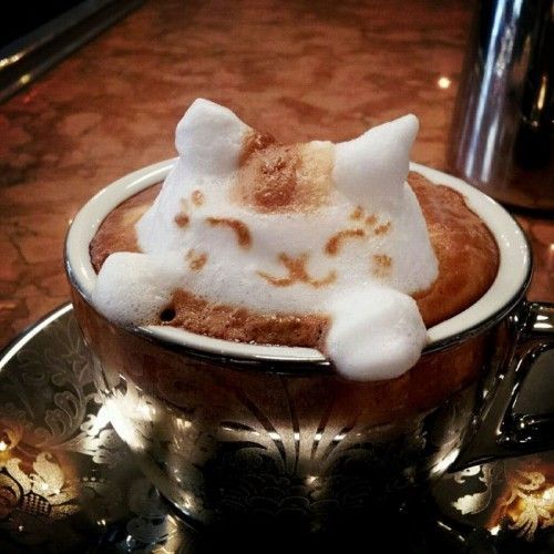 Kazuki Yamamoto, a Japanese artist In Osaka, creates latte art using only a toot