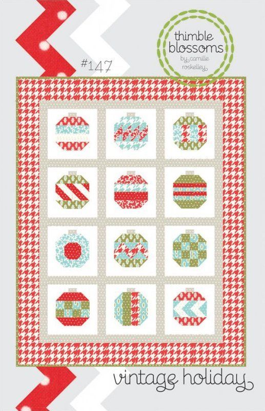 Vintage Holiday quilt pattern