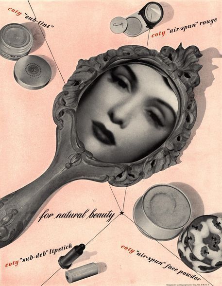 Vintage Makeup: Vintage  This is very Mirror, Mirror…