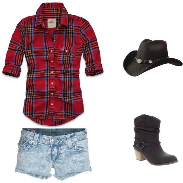 Cowboy Clothes for the Cabin, created by #tea-treats-n-sweets on #polyvore. #fas