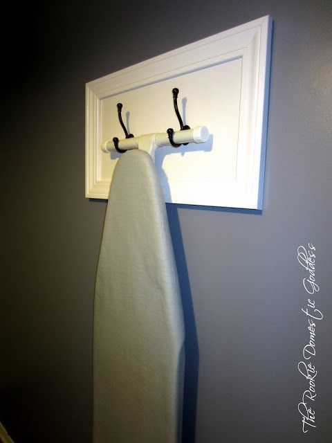 Ironing board…why didn't I think if that?! In my laundry room!!!