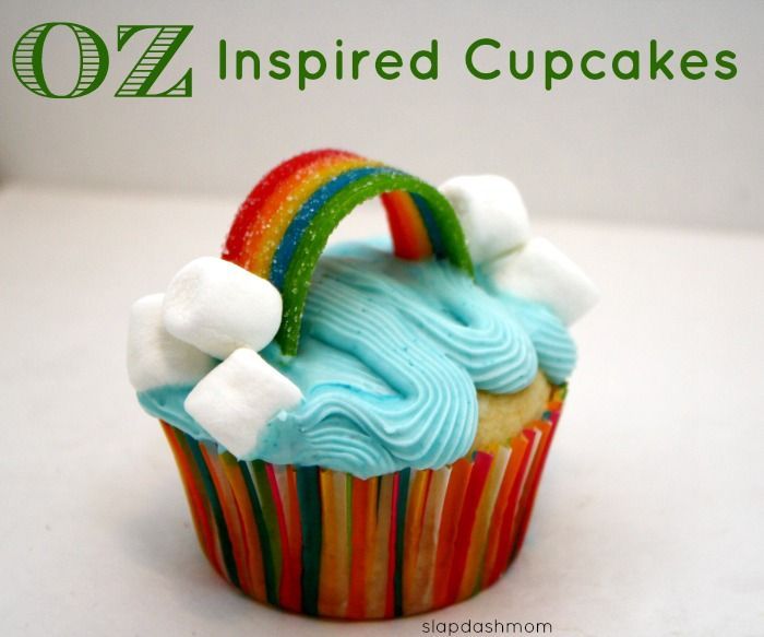 Oz the Great and Powerful #cupcakes #recipe