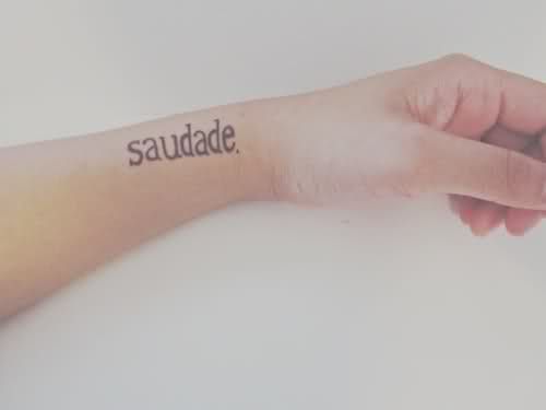 Saudade was once described as "the love that remains" after someone is g