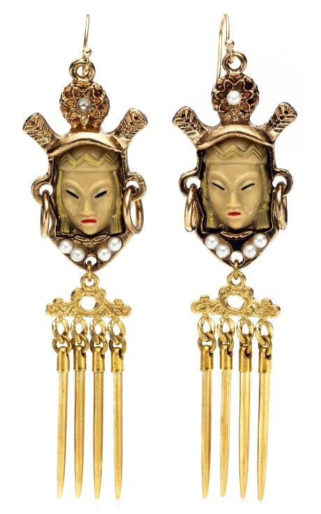 Lulu Frost Buddha earrings