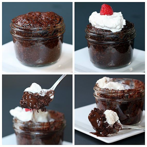 1 minute lava cake?! Its as delicious as it looks!