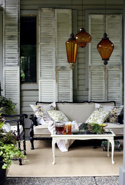 An amazing outdoor space; Vintage Home: Canadian Living Magazine, Patio