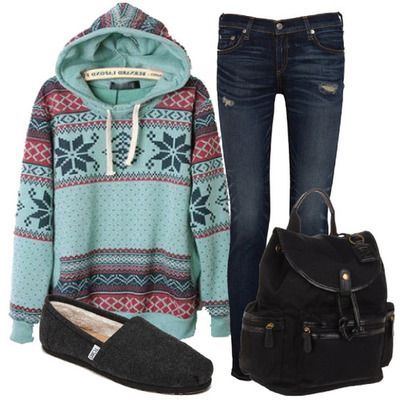 Casual Winter Prints by StyleZen! Click and buy your favorite pieces from this c