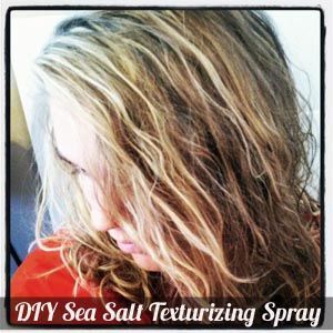 DIY Sea salt spray for beachy waves. I use this recipe and it really works. Try
