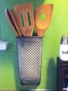 DIY utensil holder from Cheese Grater