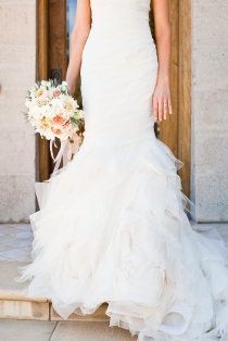 fishtail mermaid wedding dress @ Wedding-Day-BlissWedding-Day-Bliss