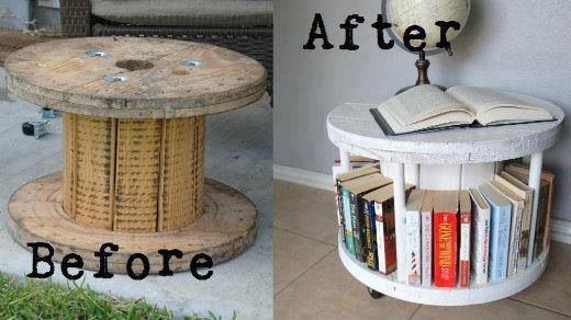 Fun idea to display great books creatively!! I think I will do this for our gues