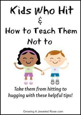 Kids who hit. Parenting tips – never know when I might need this