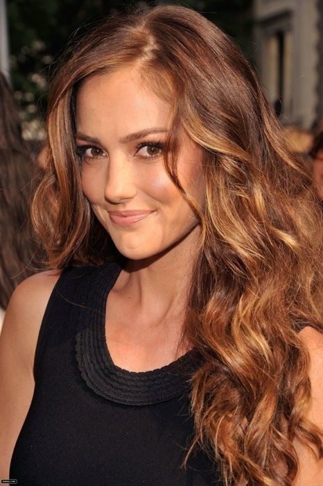 Light brown hair color ideas_Minka Kelly’s ombre hair_balayage — lance lappi