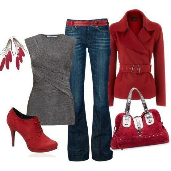 Love the jacket, love the shirt, love the bag and earrings…hate the shoes, but