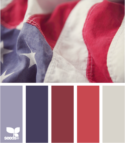 patriotic hues