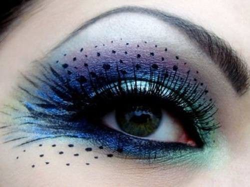 Peacock  #eye makeup