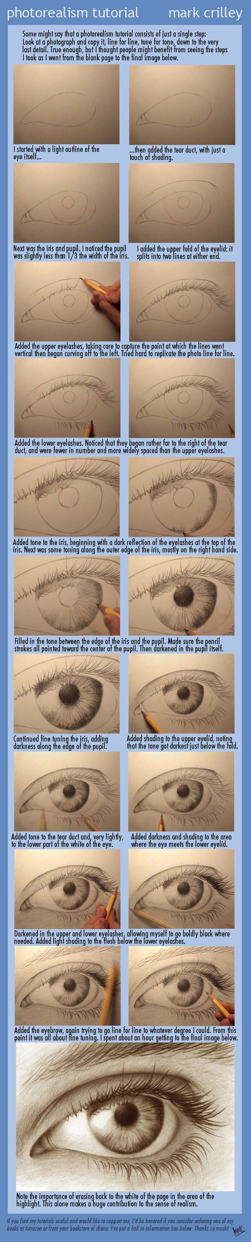 photorealistic eye drawing tutorial