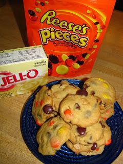 Reeses Peanut Butter Chocolate Pudding Cookies