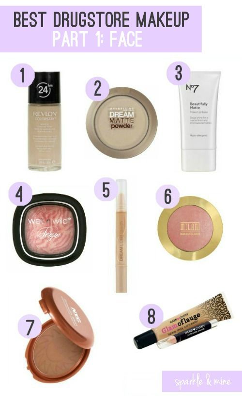 The Best Drugstore Makeup Ever!  Part 1: Face Sparkle and Mine recommendations..
