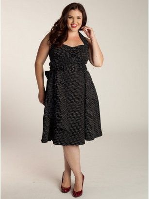 Vintage Polka Dot – BlondellamyDean is a boutique just for Curvy Girls. Sizes 10