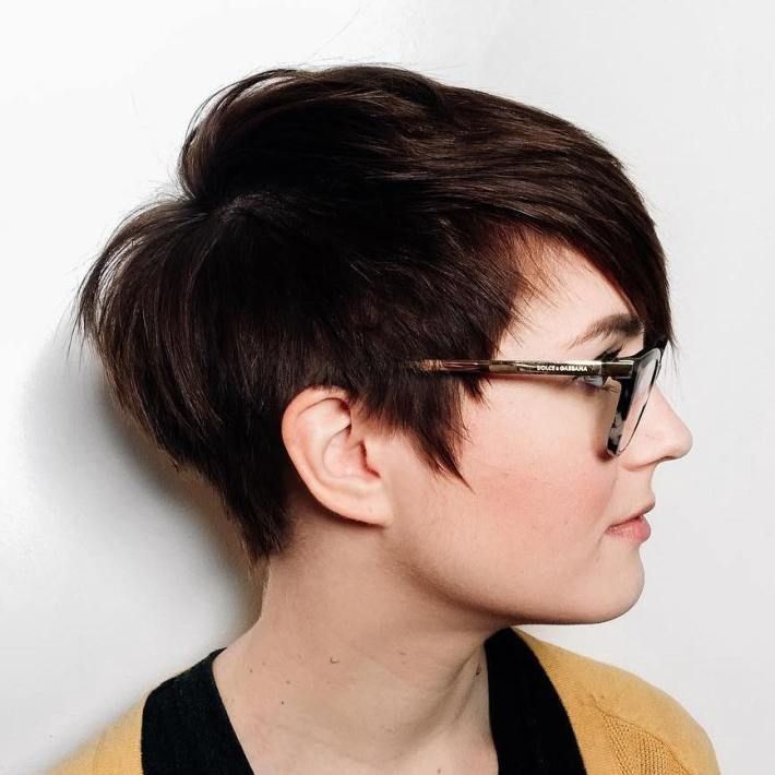 Edgy pixie, Pixie cuts and Haircuts -   Very short haircuts for women with round faces