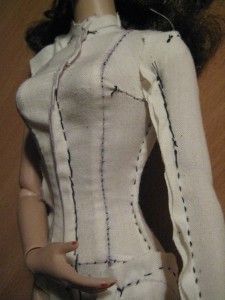 clone a doll in cloth for making samples