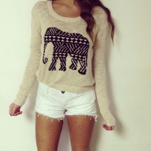 Cute sweater!
