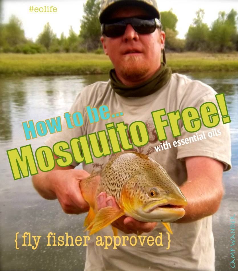 Easy Mosquito Repellent!  Camper  Fly Fisher Approved