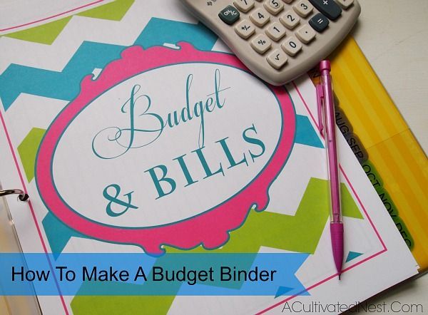 Making A Budget Binder  A List of Free Printable Financial Planning Pages – If s