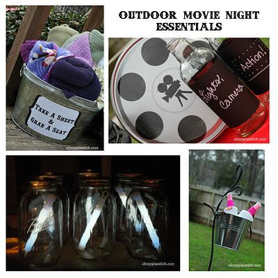 outdoor movie night essentials
