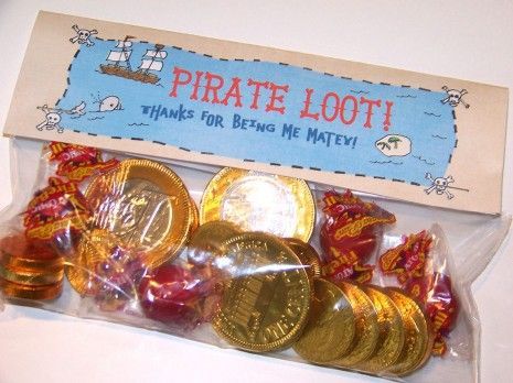 Pirate Loot printable – will fill with gold dubloons for girls and boys