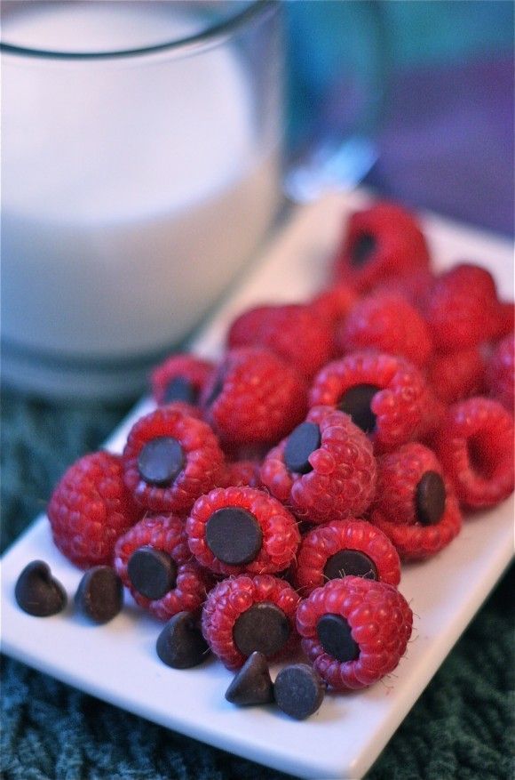 Raspberry  Dark Chocolate Chip | snack or dessert!