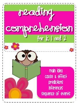 Reading Comprehension Practice***Common Core Standards***RI.K.2. With prompting