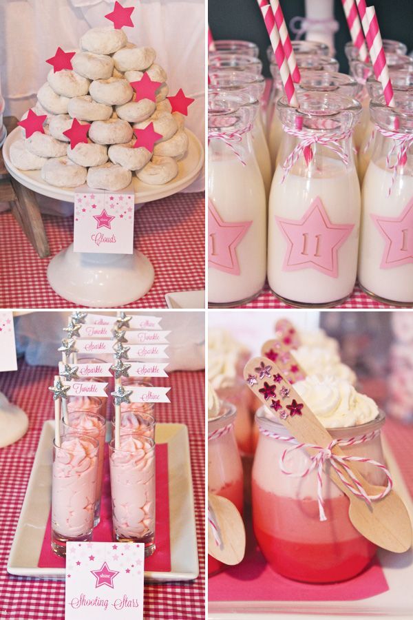 Sparkly Pink Star Party {Backyard Birthday} IF I HAD A GIRL! Or it could just be