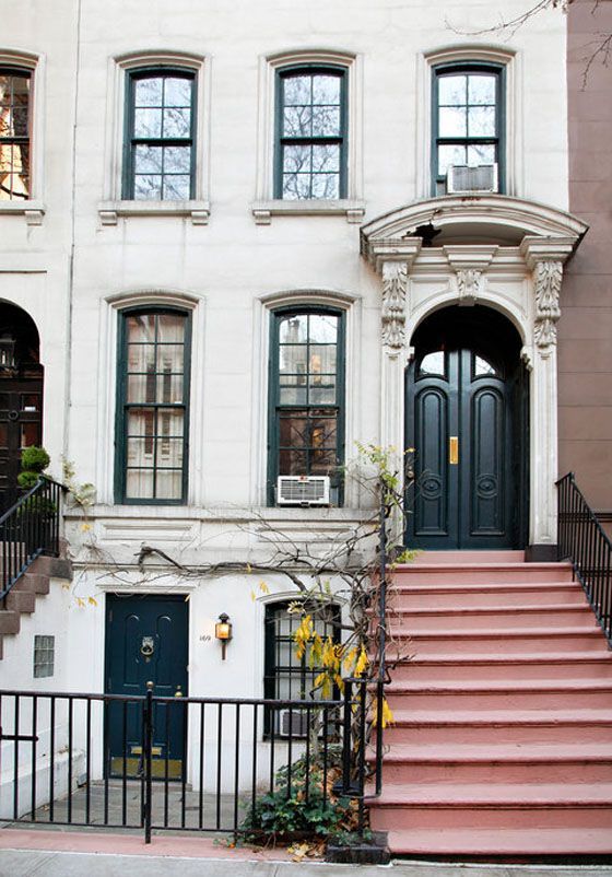 The iconic New York Brownstone featured in the renowned movie Breakfast at Tiffa