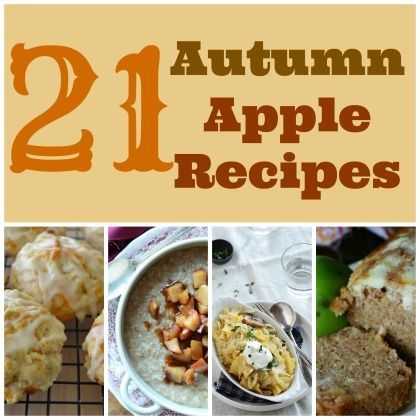 These apple recipe look delicious, especially for after having gone apple pickin
