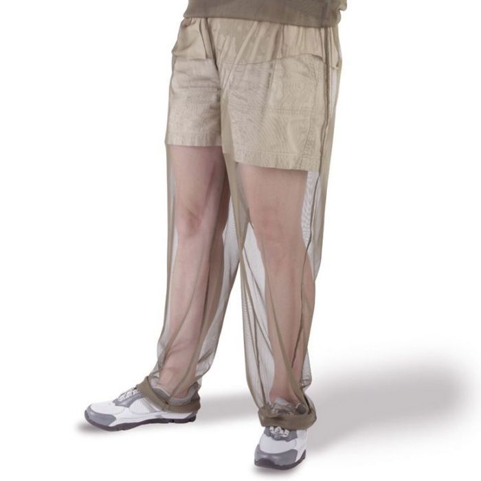 These are Mosquito Net Pants.  Or you could just wear, oh, I dunno, maybe some n