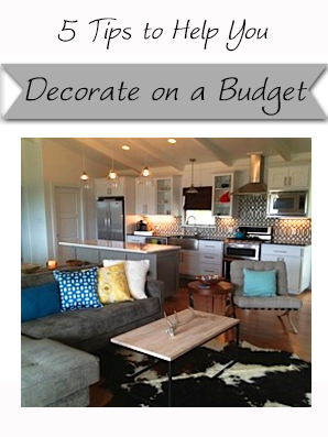 Tips for Decorating on a Budget | HomegrownInteriors #livingroom #bedroom #dinin