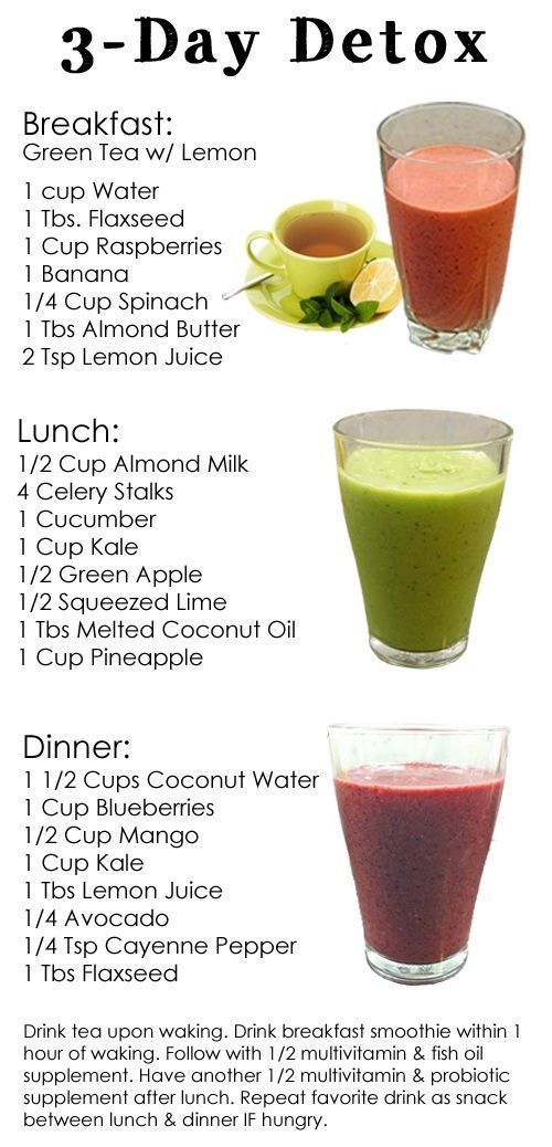 ANOTHER PINNER SAID:  Dr. Ozs 3-Day Detox Cleanse. Just did this and feel sooo m