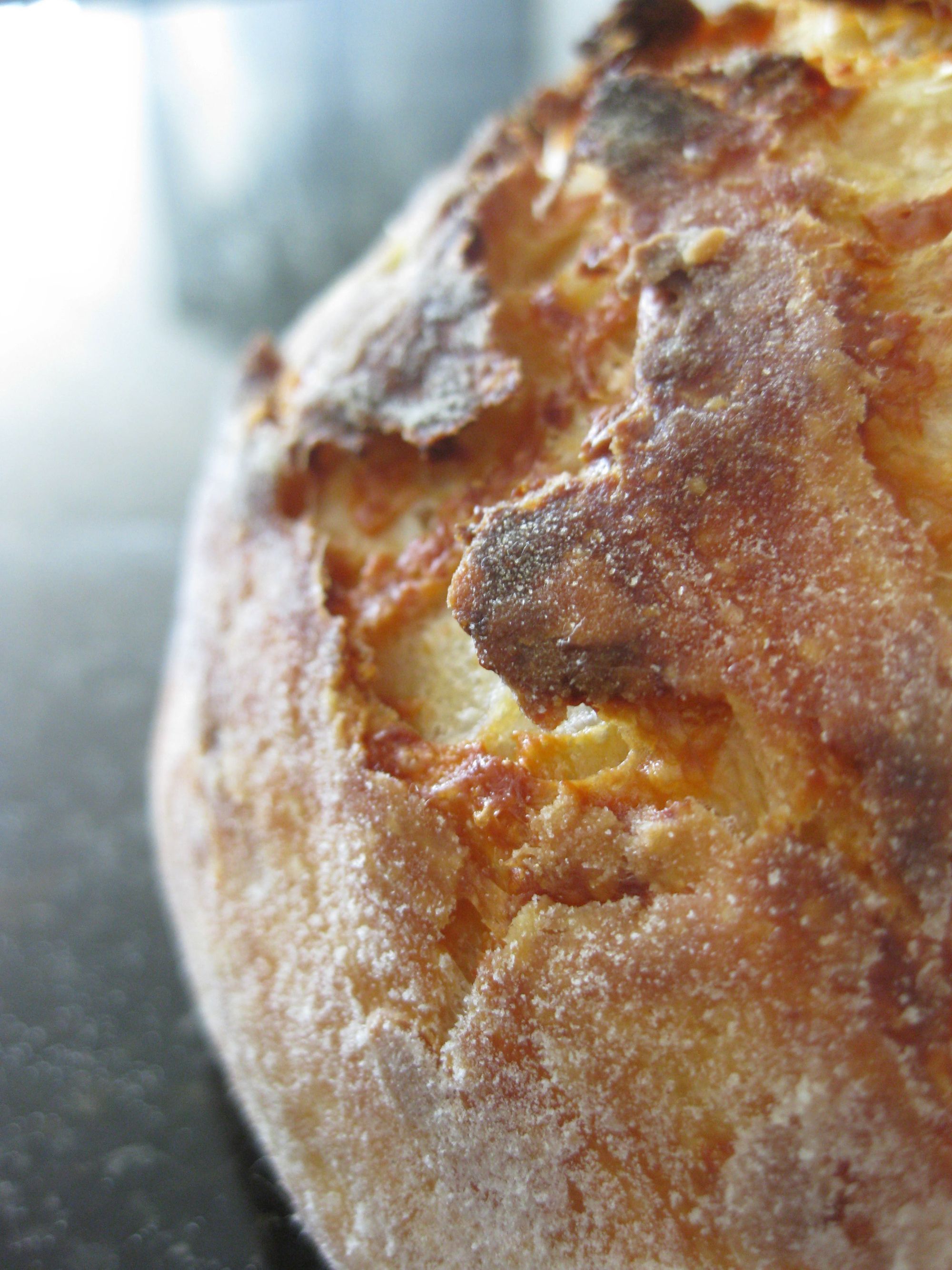 Crusty bread, Easiest bread recipe ever! Make the night before, let it rise over