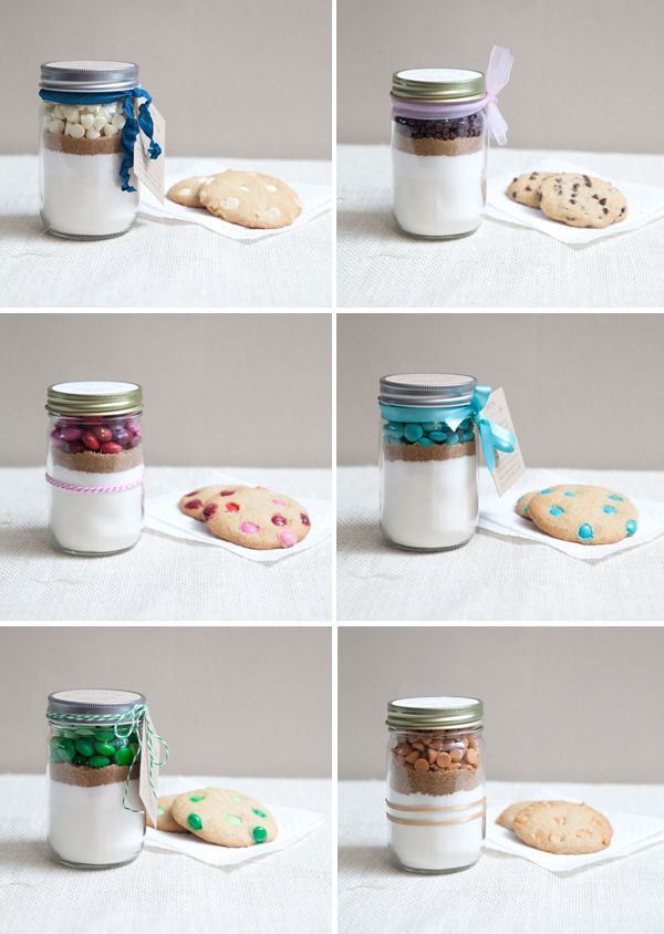 DIY ~ 12 oz. Mason Jar Cookie Mix Favor… so easy, so cute, and delicious cooki